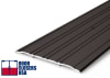 Pemko Commercial Bottom Aluminum Threshold Sill, 5 in. Wide x 1/4 in. Height, 36 in. Length, With Pre-Drilled Holes, Dark Bronze Finish - Image 4 of 0