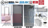36" x 84" Pre-Hung Interior Hollow Metal Door - Wood Stud Anchor Frame, Grade 1 Hardware, USA Made (3-4 Week Production) - Image 1 of 0