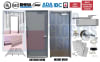 42" x 96" Pre-Hung Hollow Metal Door  Welded Punch & Dimple Frame, Existing Metal Stud Retrofit, Grade 1 Hardware, USA Made (3-4 Week Production) - Image 1 of 0