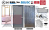 44" x 80" Pre-Hung Interior Hollow Metal Door - Wood Stud Anchor Frame, Grade 1 Hardware, USA Made (3-4 Week Production) - Image 1 of 0