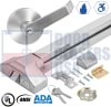 Phoenix Titan 44E0-FR-3 Fire Rated Rim Exit Device with Keyed Lever - Schlage C - Image 1 of 0