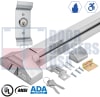 Phoenix Titan 44E0-FR-3 Fire Rated Rim Exit Device with Pull Handle & Cylinder - Image 1 of 0