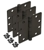 PRL Commercial Storefront Glass Door Butt Hinges, 3 Pack, Dark Bronze Finish - Image 1 of 0