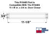 R16485 Hold Open Arm For 11-1/8 in. x 3/4 in. Door Closer, Dark Bronze Finish - Image 2 of 0
