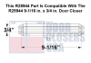 R25944 Regular Arm For 9-1/16 in. x 3/4 in. 63Z0 Door Closer, Aluminum Finish - Image 2 of 0