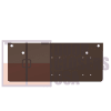 R27942 5 in. x 2-1/4 in. Surface Mount Door Closer - Parallel Arm Installation Drop Plate For Doors With Narrow Top Rail, Black Finish - Image 1 of 0