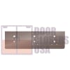 R27942 5 in. x 2-1/4 in. Surface Mount Door Closer - Top Jamb Installation Mounting Plate For Frames Where Vertical Closer Body Placement Can Be Centered On Door Frame, Dark Bronze Finish - Image 1 of 0