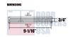 R27942 9-1/16 in. x 3/4 in. Grade 1 Door Closer - Aluminum Finish - Adjustable Spring Power - Separate Sweep, Latch & Backcheck Valves - Tri-Packed with Large Parallel Arm Bracket - UL 10C Fire Rated - Image 2 of 0