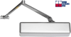 R39348 11-1/8 in. x 3/4 in. Commercial Door Closer With Adjustable Spring Size 1-6, Adjustable Closing and Latch Sweep, ADA Compliant, Aluminum Finish - Image 4 of 0