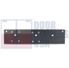 R7483 7-1/2 in. x 1 in. Door Closer - Pull Side Mount Drop Plate, Dark Bronze Finish (DU) - Image 1 of 0