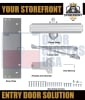 7900 Series ADA Door Closer Kit - Right Hand (RH) Parallel Arm Mount Adjustable Size 1-4 Grade 1 UL10C Duronotic Finish (DU) - Image 3 of 0