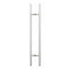  Hardware 36 in. Back To Back Ladder Pull Handle, 24 in. Center To Center, Brushed Stainless Steel Finish - Image 1 of 0