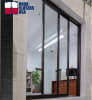 144 in. x 96 in. (12080) O-X-X-O 4 Panel Commercial Bipart Storefront Sliding Exterior Door System With Flush Lock and Handle, 1 in. Insulated Glass, Satin Anodized Finish - Image 2 of 0