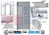 48" x 84" Hollow Metal Door, NFPA 80, Panic Bar & Trim - Image 1 of 0