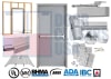 36" x 96" Hollow Metal Door, NFPA 80, Panic Bar & Trim - Image 1 of 0