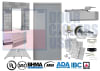 42" x 80" Hollow Metal Door, NFPA 80, Panic Bar & Trim - Image 1 of 0