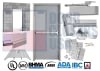 42" x 80" Hollow Metal Door, NFPA 80, Panic Bar & Trim - Image 1 of 0