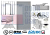 42" x 80" Hollow Metal Door, NFPA 80, UL Listed, USA Made - Image 1 of 0