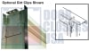 36 in. x 84 in. (3070) Right Hand Reverse Exterior Pre-Hung 18 Gauge Insulated Steel Door and Metal Building C Channel Sub Frame, and Panic Bar Hardware, White Finish, Made In USA (3-4 Week Production Time) - Image 5 of 0