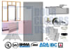 42" x 80" Hollow Metal Door, NFPA 80, ADA/IBC, UL Listed - Image 1 of 0
