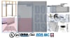 Steel-Liteâ„¢ 72" x 84" Double Hollow Metal Door, Wood Stud Anchor Frame, USA Made - Image 1 of 0
