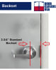Grade 1 Commercial Metal Door Lock With Free Wheeling Clutch Lever - Image 4 of 0
