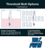 Configurable Long Throw Deadlock System - Storefront Aluminum Doors | Door Closers USA - Image 5 of 0