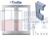 Trulite 500 Series Wide Stile Commercial Glass Entry Door Pair 72" x 84" - Clear Anodized Aluminum - 1/4" Tempered Glass (Ships Separately - Field Glazed) - ADA Entrance Door with Frame & Grade 1 Hardware (3-4 Week Production Time) - Image 1 of 0