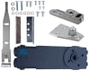 Tubelite OHCC Concealed Closer End Load Kit 1, With Center Hung End Load Arm and Floor Pivot - Image 1 of 0