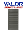 Commercial Door Fixed Blade Louver, 18 Gauge, 18 in x 64 in Cutout Size - Image 2 of 0