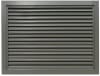 Commercial Door Fixed Blade Louver, 18 Gauge, 24 in x 18 in Cutout Size - Image 1 of 0