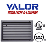 Commercial Door Fire Rated Fusible Link Louver, UL Labeled, 16 Gauge, 24 in x 12 in Cutout Size - Image 2 of 0