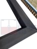 24 in. Wide x 24 in. Tall Vision Glass Lite Kit, Dark Bronze 18 Gauge Cold Rolled Steel Frame, With 1/4 in. Tempered Clear Glass (7-10 Day Production Time) - Image 4 of 0