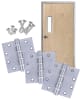 Wood Door 4.5 in x 4.5 in Ball Bearing Butt Hinge - Image 2 of 0