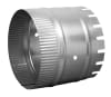 7-inch galvanized steel dovetail start collar for round HVAC duct connection - Image 1 of 0
