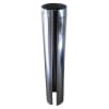 4-inch galvanized steel snap-lock HVAC duct pipe with 36-inch length - Image 1 of 0
