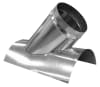 8-inch 45-degree galvanized steel saddle tap for round HVAC trunk duct - Image 1 of 0