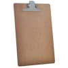 Acrimet Clipboard Letter Size A4 (13" X 9 1/16") Premium Metal Clip (Hardboard) (Silver Clip) (6 Pack) - Image 2 of 0