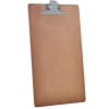 Acrimet Clipboard Legal Size (15 3/8" x 9 1/16") Premium Metal Clip (Hardboard) (Silver Clip) (6 Pack) - Image 2 of 0