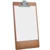 Acrimet Clipboard Legal Size (15 3/8" x 9 1/16") Premium Metal Clip (Hardboard) (Silver Clip) (6 Pack) - Image 3 of 0