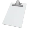 Acrimet Clipboard White Memo Size A5 (9 1/8" x 6 3/8") Premium Metal Clip (Hardboard) (Silver Clip) (6 Pack) - Image 2 of 0