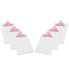 Acrimet Clipboard White Memo Size A5 (9 1/8" x 6 3/8") Premium Metal Clip (Hardboard) (Pink Clip) (6 Pack) - Image 2 of 0