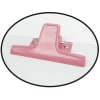Acrimet Clipboard White Memo Size A5 (9 1/8" x 6 3/8") Premium Metal Clip (Hardboard) (Pink Clip) (6 Pack) - Image 5 of 0