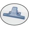 Acrimet Clipboard White Memo Size A5 (9 1/8" x 6 3/8") Premium Metal Clip (Hardboard) (Blue Clip) (6 Pack) - Image 4 of 0