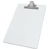 Acrimet Clipboard White Letter Size A4 (13" X 9 1/16") Premium Metal Clip (Hardboard) (Silver Clip) (6 Pack) - Image 2 of 0
