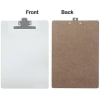 Acrimet Clipboard White Letter Size A4 (13" X 9 1/16") Premium Metal Clip (Hardboard) (Silver Clip) (6 Pack) - Image 4 of 0