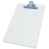 Acrimet Clipboard White Letter Size A4 (13" x 9 1/16") Premium Metal Clip (Hardboard) (Blue Clip) (6 Pack) - Image 3 of 0