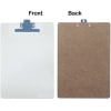 Acrimet Clipboard White Letter Size A4 (13" x 9 1/16") Premium Metal Clip (Hardboard) (Blue Clip) (6 Pack) - Image 5 of 0