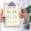 Acrimet Clipboard White Letter Size A4 (13" x 9 1/16") Premium Metal Clip (Hardboard) (Purple Clip) (6 Pack) - Image 4 of 0
