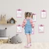 Acrimet Clipboard Memo Size 9 1/4" x 6 3/8" Premium Metal Clip (Plastic) (Clear Pink Color) (6 Pack) - Image 3 of 0